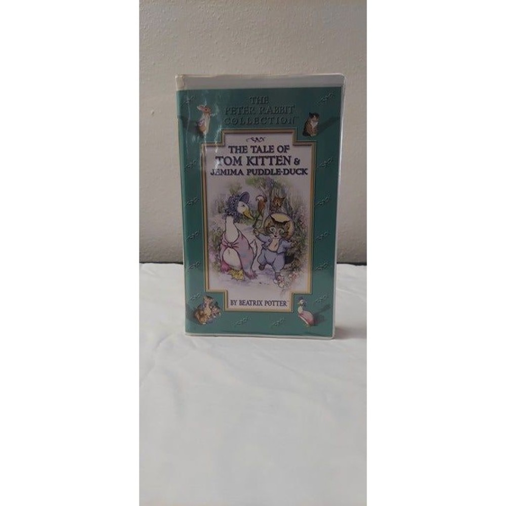Beatrix Potter The Tale of Tom Kitten and Jemima Puddle Duck VHS 1993 Clamshell